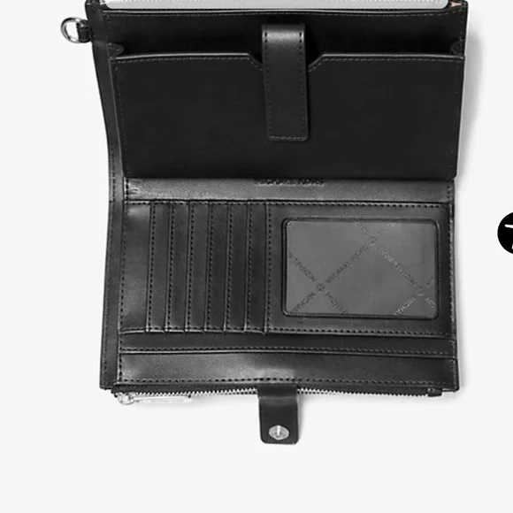 MICHAEL KORS Jet Set Lg Ombré Signature Logo Double Zip Wristlet Phone Holdr
NWT - Picture 5 of 16